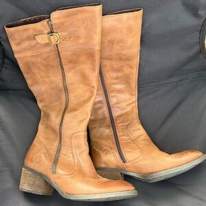 Born Women's Brown Leather Boots